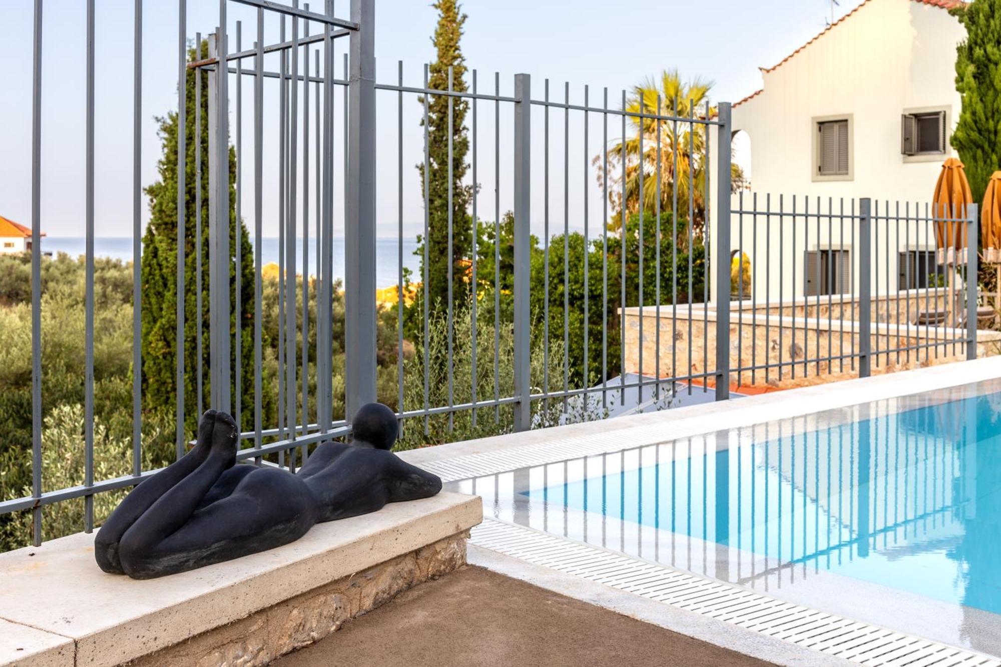 Olympia Zervea Studios With Pool - Apartment Kardamyli Exterior photo