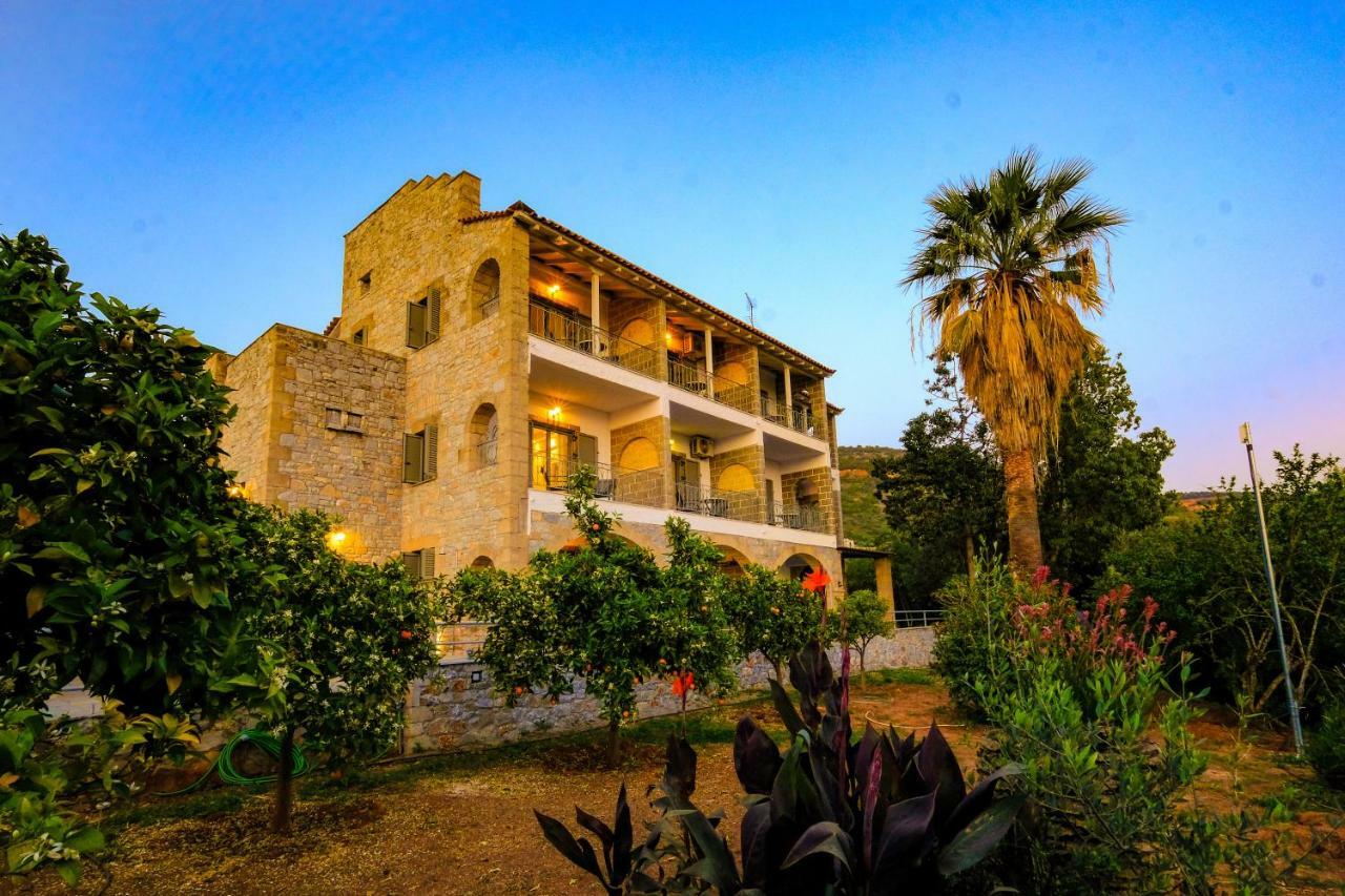 Olympia Zervea Studios With Pool - Apartment Kardamyli Exterior photo