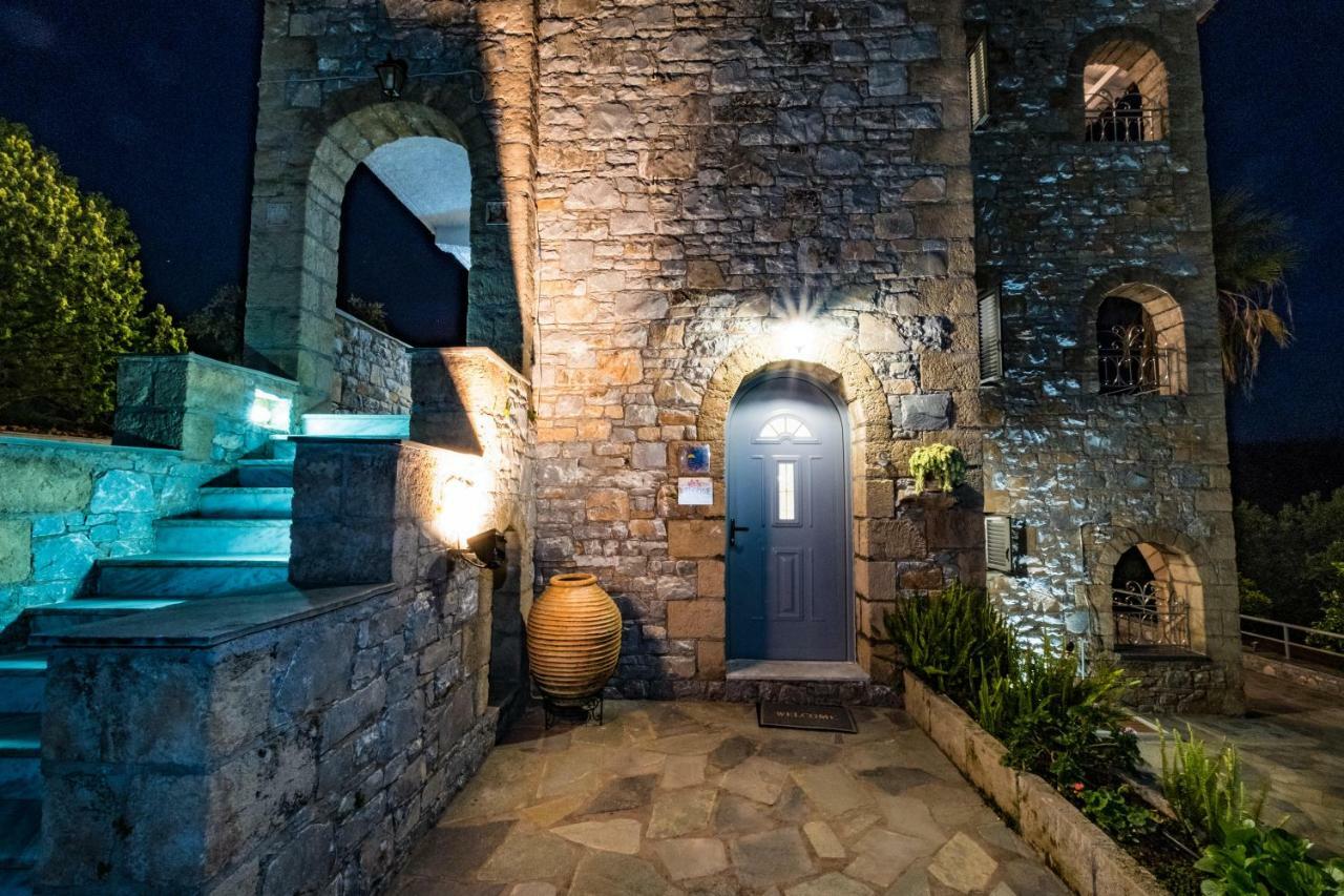 Olympia Zervea Studios With Pool - Apartment Kardamyli Exterior photo